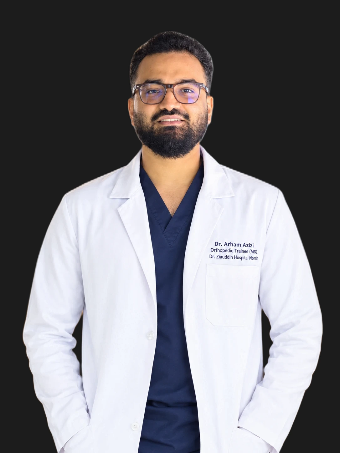 Dr. Arham Azizi — Orthopedic Trainee, MS